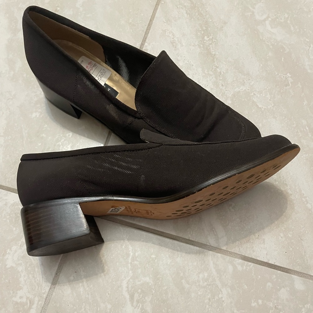 Black Stuart Weitzman loafers